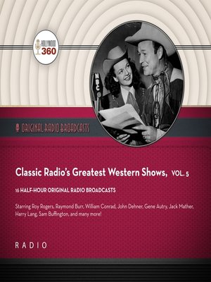 cover image of Classic Radio's Greatest Western Shows, Volume 5